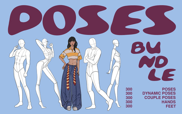 Procreate Poses Bundle