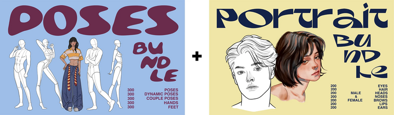 Poses + Portrait Bundle