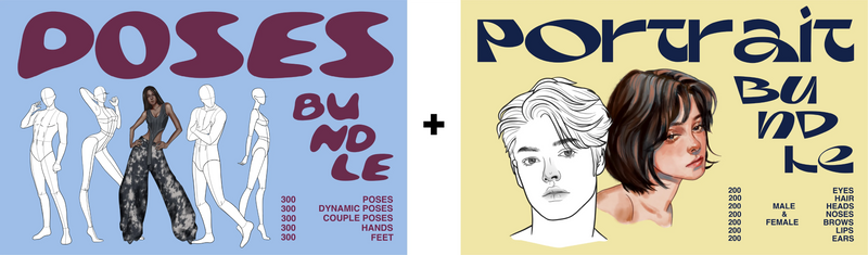 Poses + Portrait Bundle